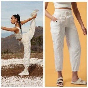 Athleta Alicia Keyes High Waist Utility Pant size 20 Cream